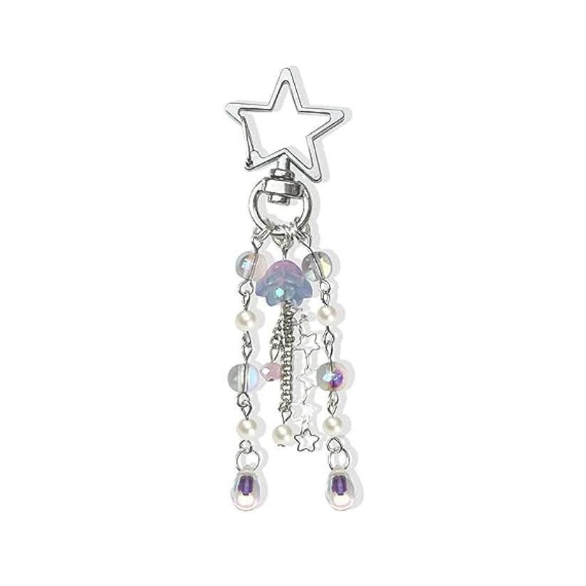 

Брелок-подвеска для ключей в виде медузы - Аксессуар Y2K