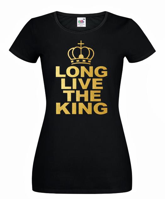 Unisexs Long Live The King Monarchy Charles Iii British Royalty Lady Fit TShirt 2XL
