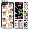 Krajews Cute French Bulldog Yoga Phone Case Cover For iPhone 17 Air 16 15 14 Plus 11 12 13 Pro Max Coque