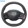 Anpassen DIY Micro Faser Leder Auto Lenkrad Abdeckung Für Honda Civic Civic 8 2006 2007 2008 (2-Speichen) Autoinnenraum