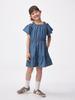 GU by Uniqlo Girls Denim Off Shoulder Dress
