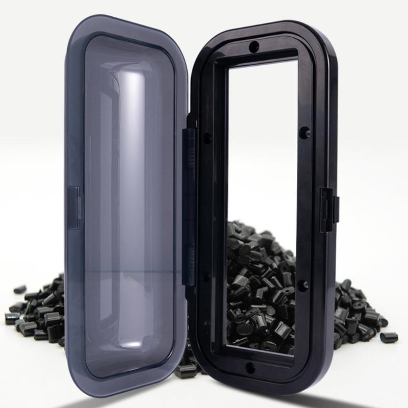 Saltvattentåligt Stereo-skydd Vattentätt Högtalarskydd Kraftigt ABS Högtalarskydd Regntålig Design Fodral för Yacht