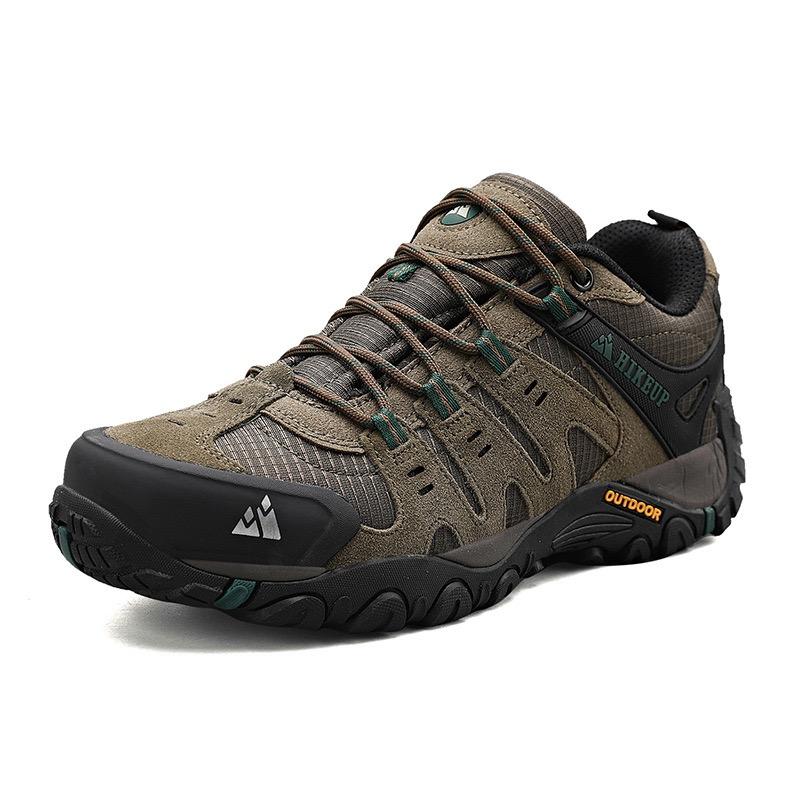 SHOEHAUL   Men`s Hiking Shoes Suede Leather