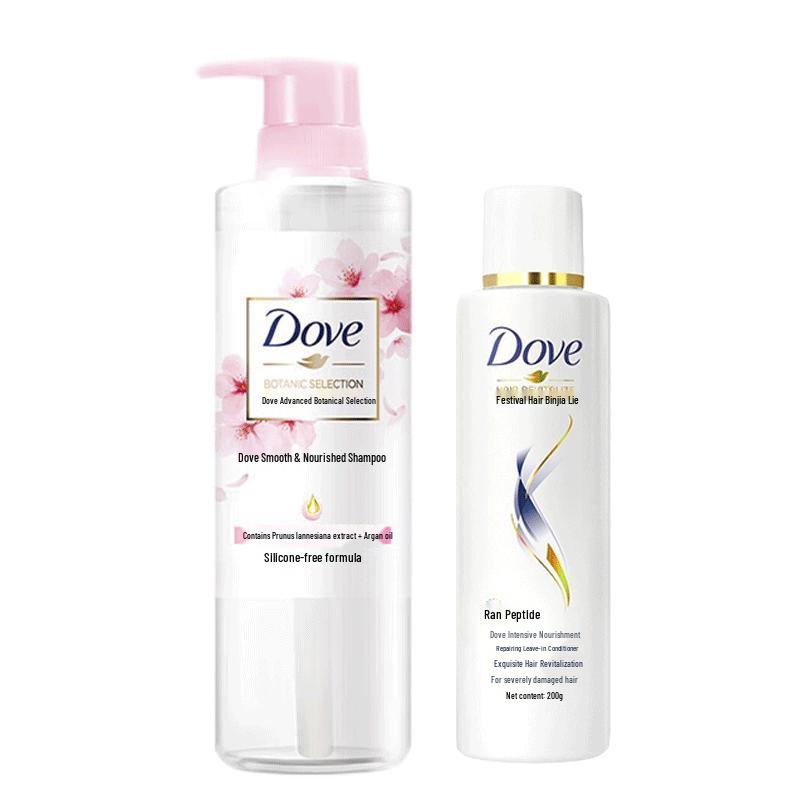 

Dove Botanical Smooth & Silky Shampoo & Conditioner Set