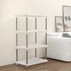 1PC Multi-Level Storage Rack For Kitchen And Bathroom, Snack Storage Rack For Floor In The Living Area