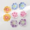 New Summer Phalaenopsis Pearl Flower Stud Earrings Pastoral Fresh Vacation Style Photo Atmosphere Ear Jewelry For Women