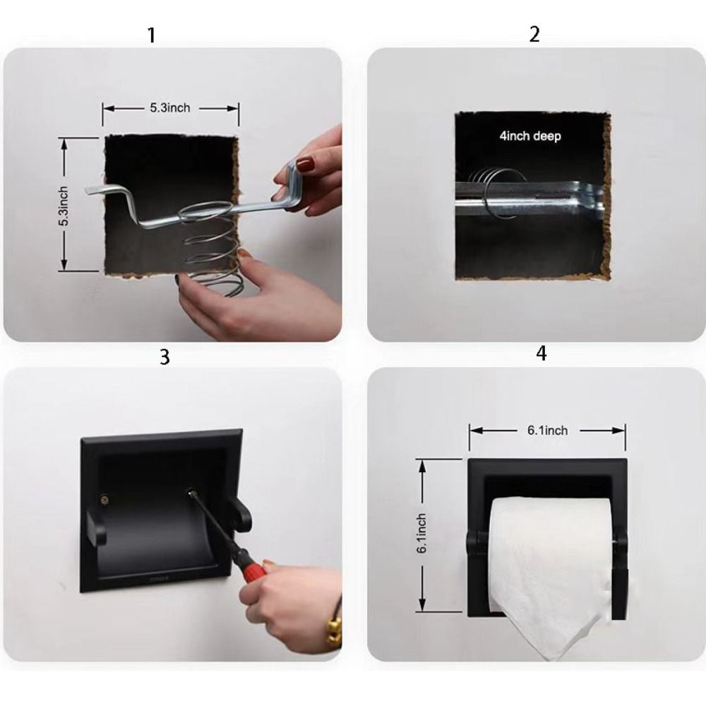 Bathroom Storage Shelf Toilet Towel Holder Toilet Paper Holder Tissue Hanger Tissue Roll Dispenser