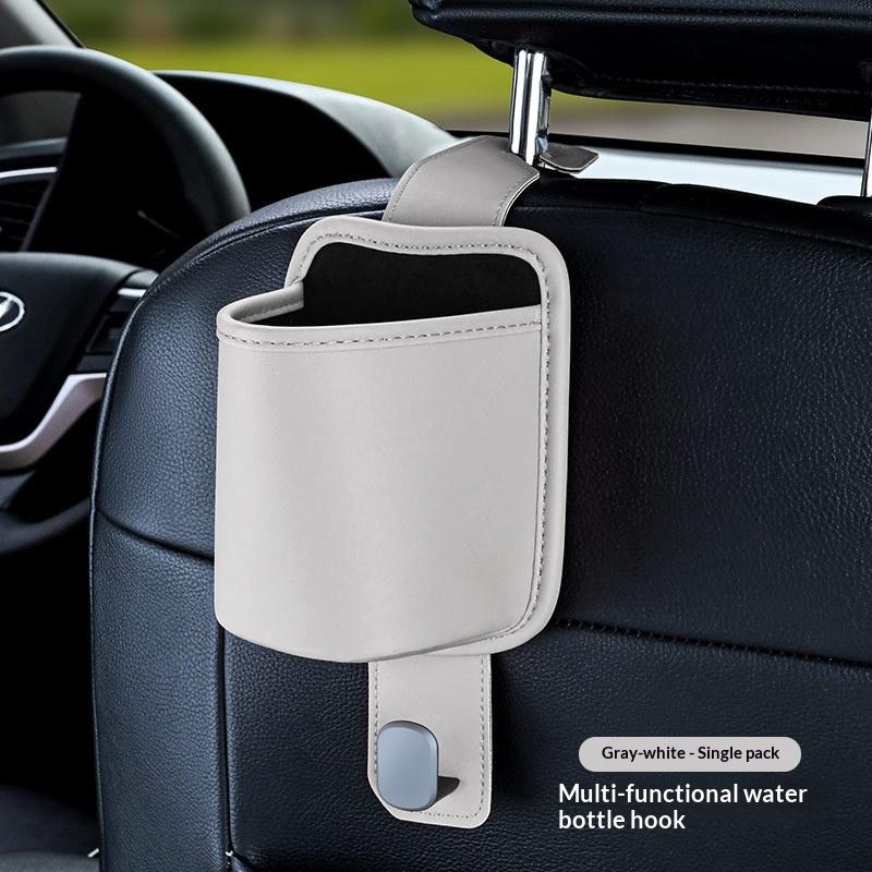Car Seat Back Cup Holder Hook Rear Seat Hanging Drink Holder Organizer Box Universal Water Cup Box Storage Rack Pocket