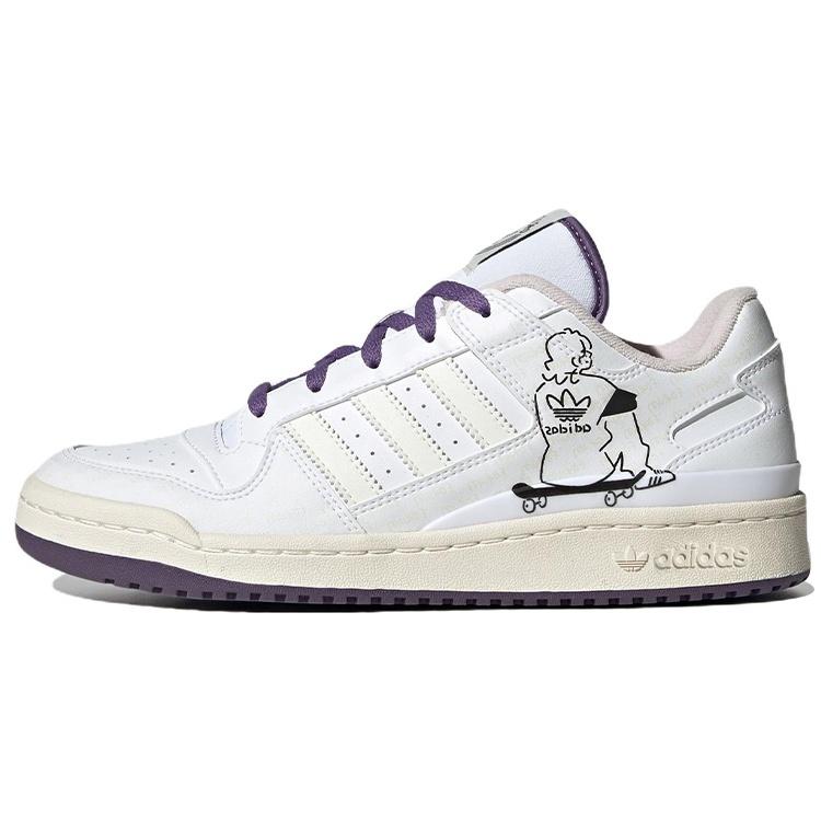 adidas Originals Forum Low CL  White Purple  Men s IE2121 EU 36⅔