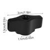 1PC T Track Knob Accessory Nut Handle for Customized Woodworking Jigs, M 5 M6 1/4 3/8 Thread for Seamlessly Integration