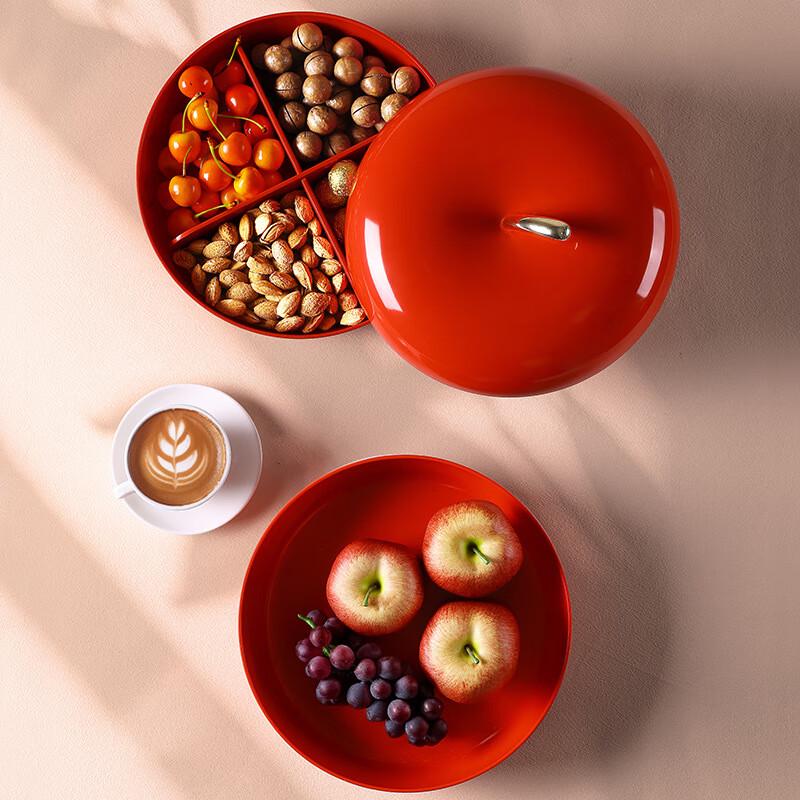 SHALL Cartoon Melamine Divided Serving Plate