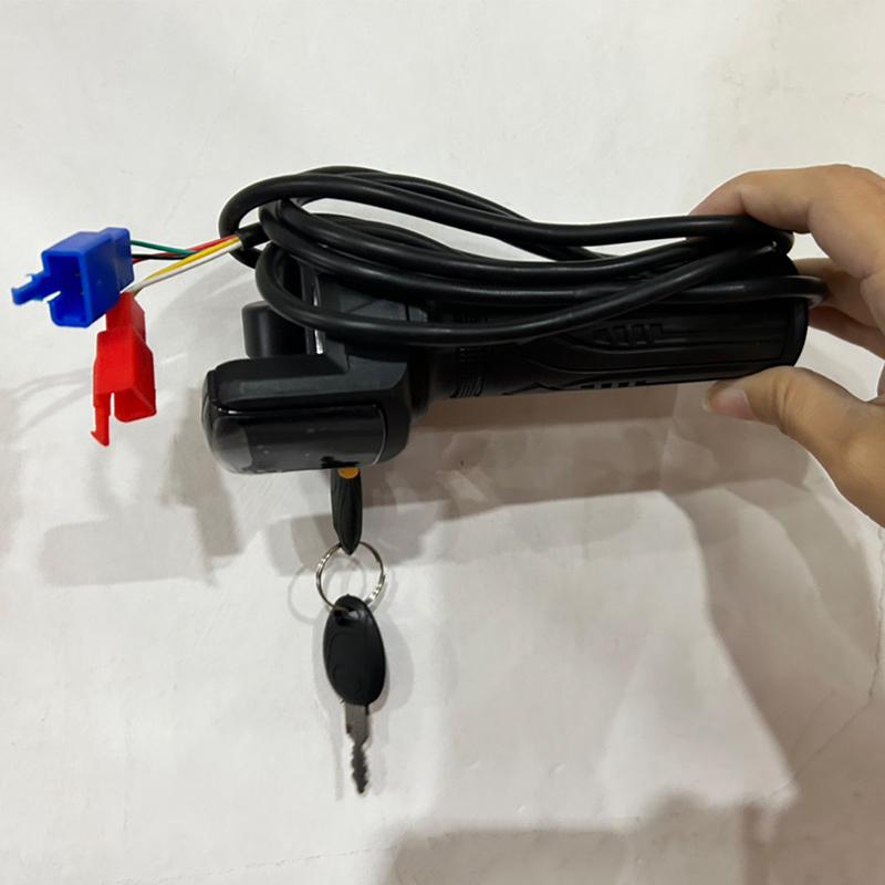 

Дроссельная заслонка для электрического велосипеда 36В48В, ускоритель для аксессуаров для электровелосипедов/электрических скутеров 48V 1.5m