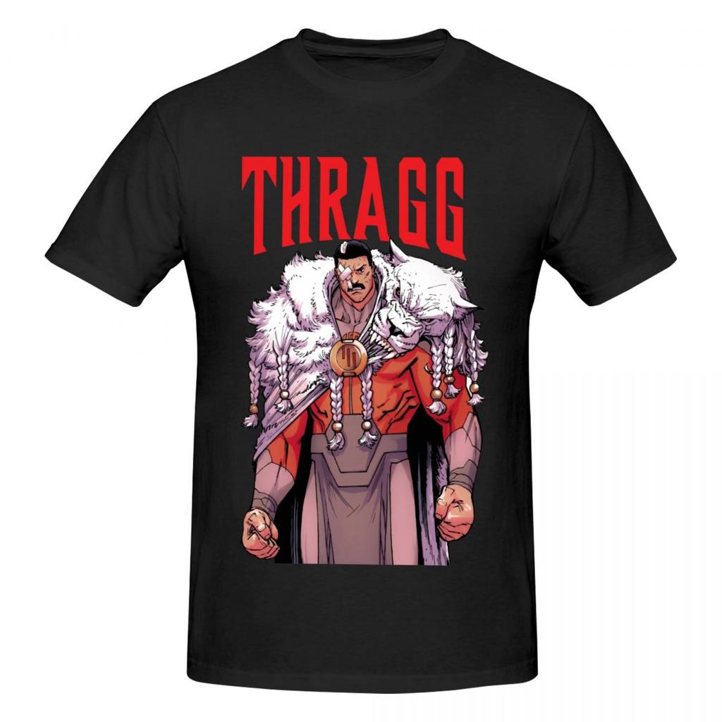 Unisex THRAGG ICON Invincibled Anime 2026 T Shirt Streetwear Cotton Unisex Tshirt
