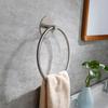 Stainless Steel Towel Rings Hand Towel Holder Bathroom Wall Mounted Kitchen Towel Rack Self Adhesive Bathroom Accessory
