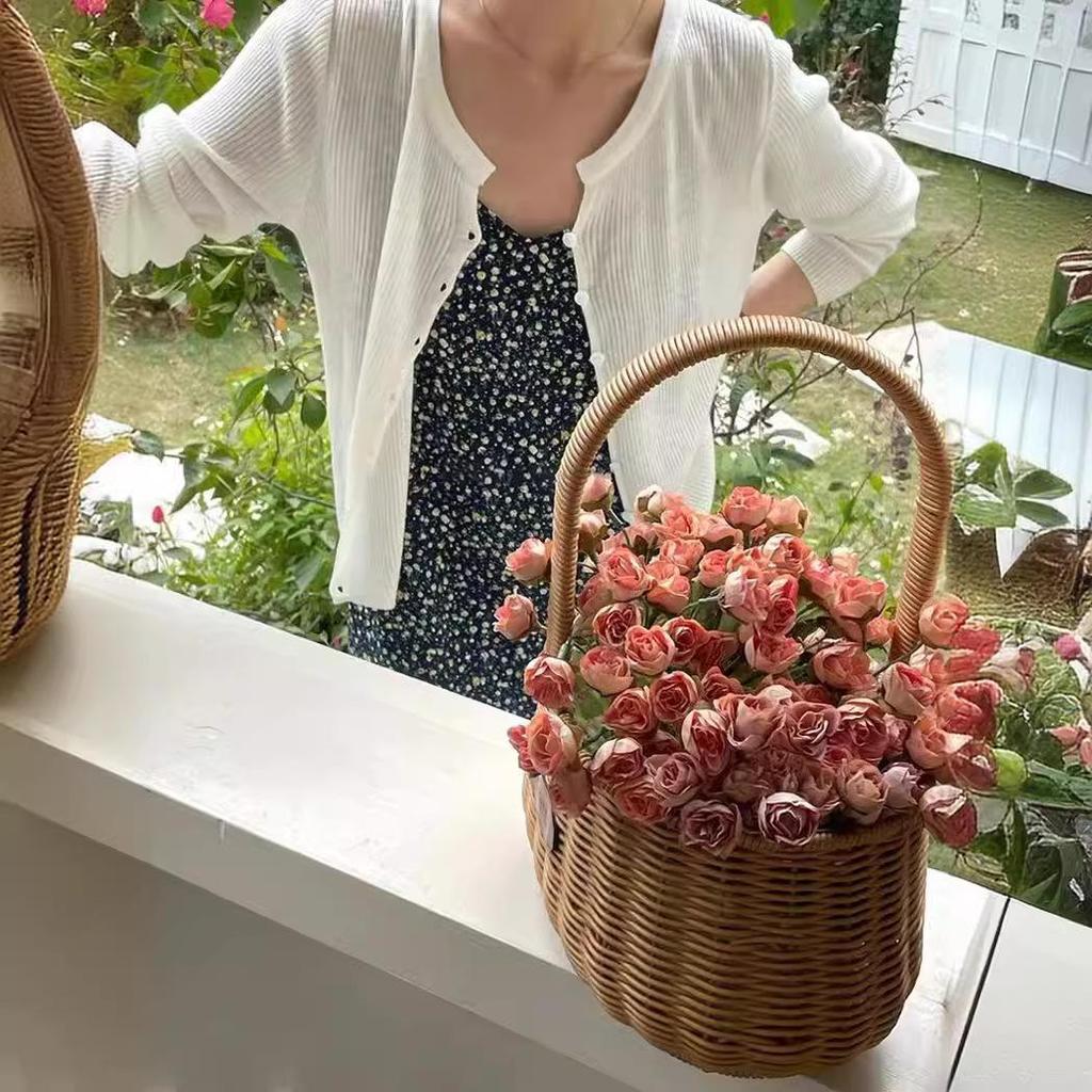 2024 Summer Chic Women's Long Sleeve Knitted Cardigan Short Shawl Sunscreen Outerwear