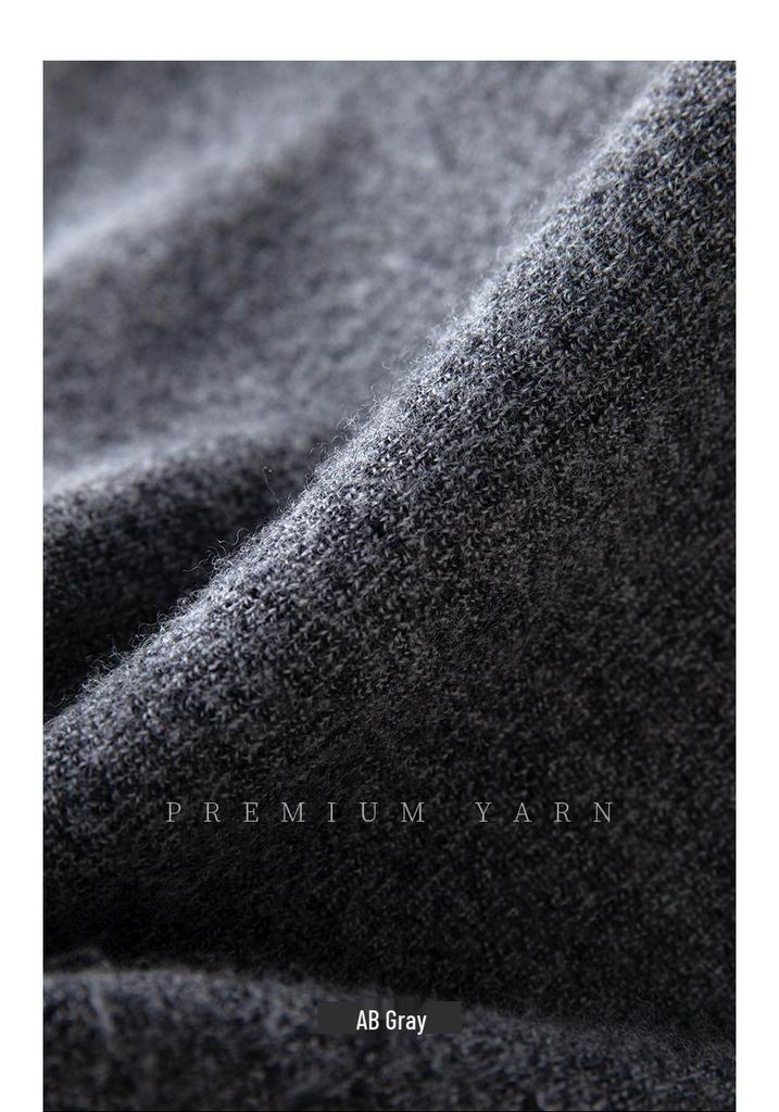 Autumn/Winter 2025 Women's V-Neck Pure Wool Slimming Pullover Sweater