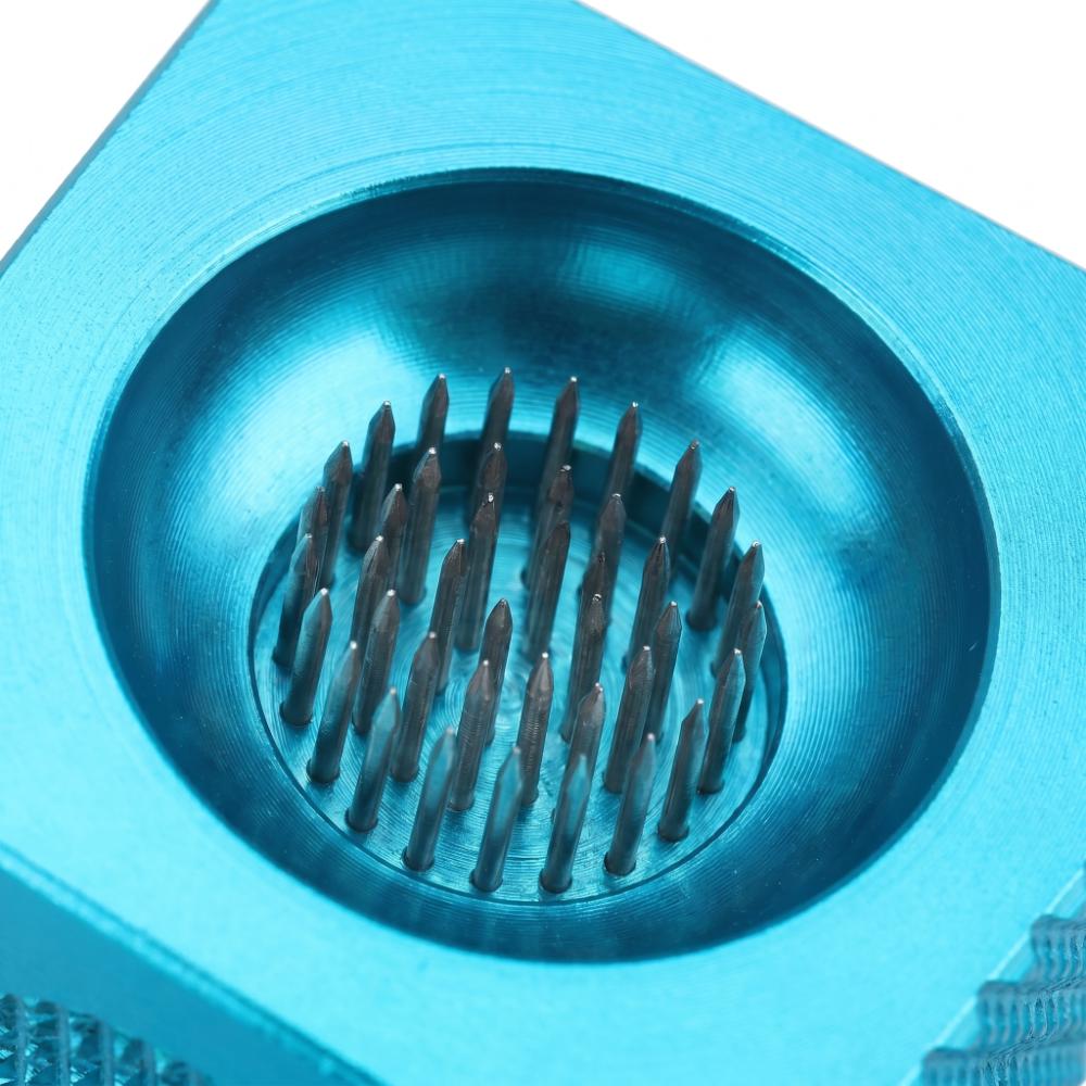 Aluminum Alloy Billiard Cue Tip Tool Textured Surfaces Cue Tip Scuffer Cue Maintenance