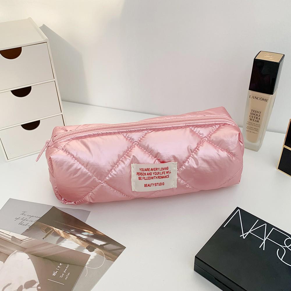 Portable Large-Capacity Makeup & Stationery Bag for Girls