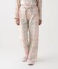 Afternoon Tea Living Set JP11 Check Double Gauze Pajama Pink Pajama/Loungewear Set,