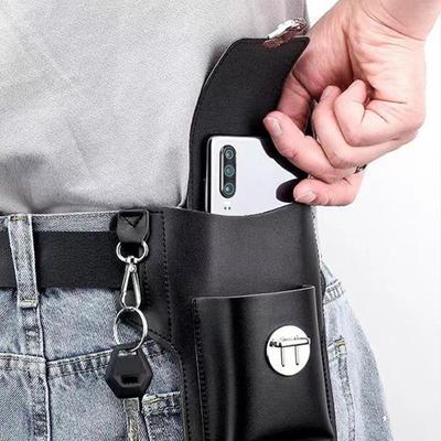 Men Multi-Function Waist Bag Outdoor Travel Sports Mobile Phone Purse
