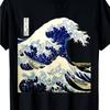 Men's Retro Japanese Art T-shirt Men's T-shirt Summer Brand Straight Tube Unisex Casual T-shirt