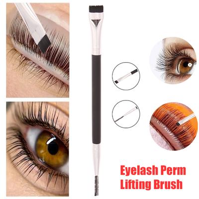 Double Headed Eyelash Perm Lifting Brush Portable Lamination Eyelashes Separating Lash Lift Eyelash Extension Tool Detail Brush