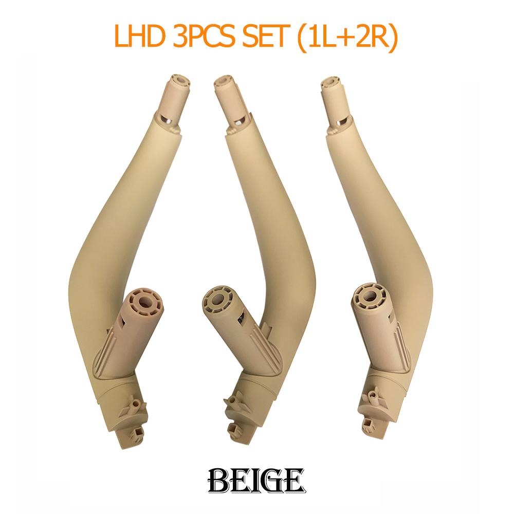 LHD RHD 3PCS Set Inteior Passenger Door Handle Cover Trim Replacement Parts For BMW X5 X6 F15 F16 2014 2015 2016 2017 2018