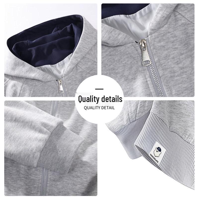 Men's :CHOCOOLATEit Deconstructed Color Block Hoodie