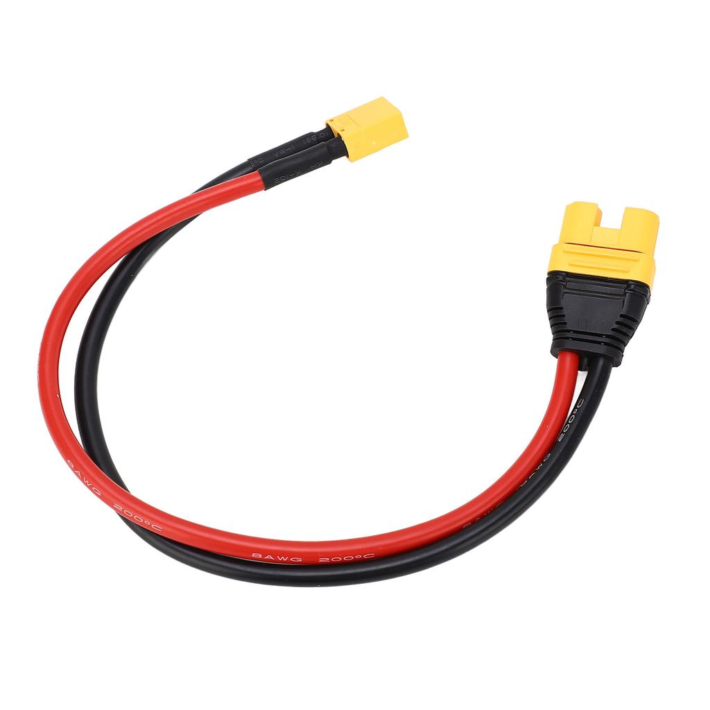 AS150U Female To XT90 Male Adapter 8AWG Silicone Wire Connect Convert Cables for Planters Sky