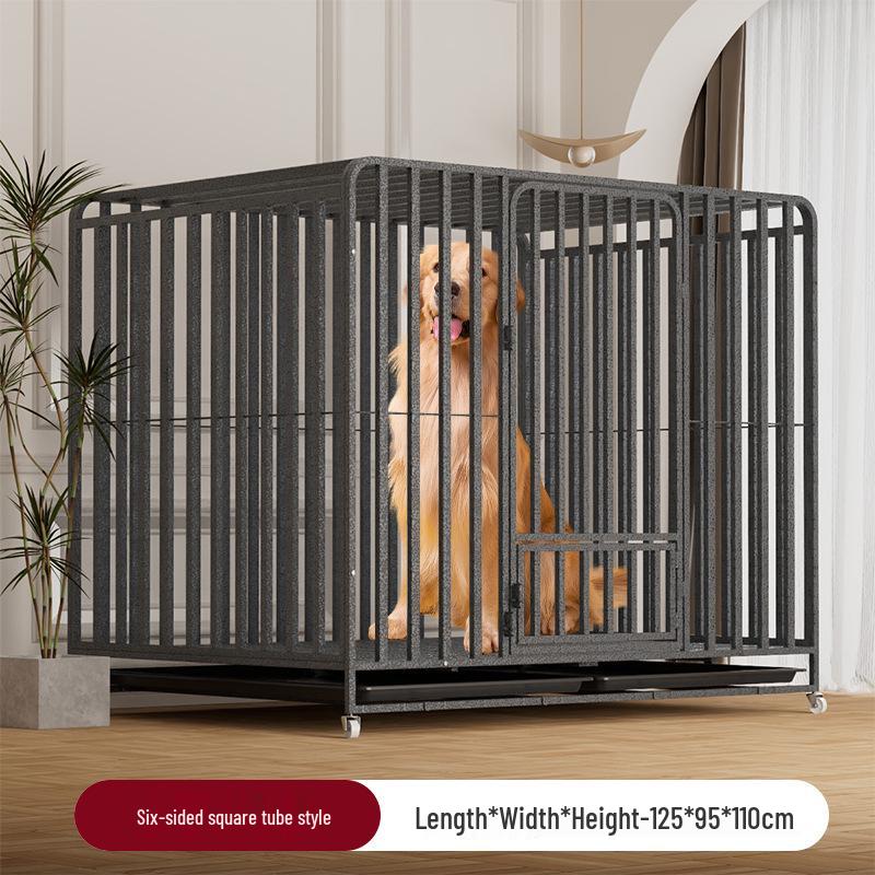 Large Indoor Dog Kennel for Golden Retrievers and Labradors