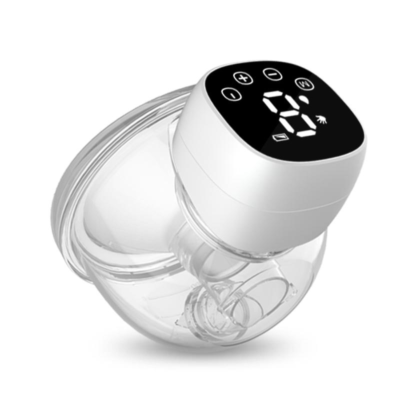 All-in-one Wireless Portable Electric Breast Pump with Strong Suction and Fully Automatic Milking Machine