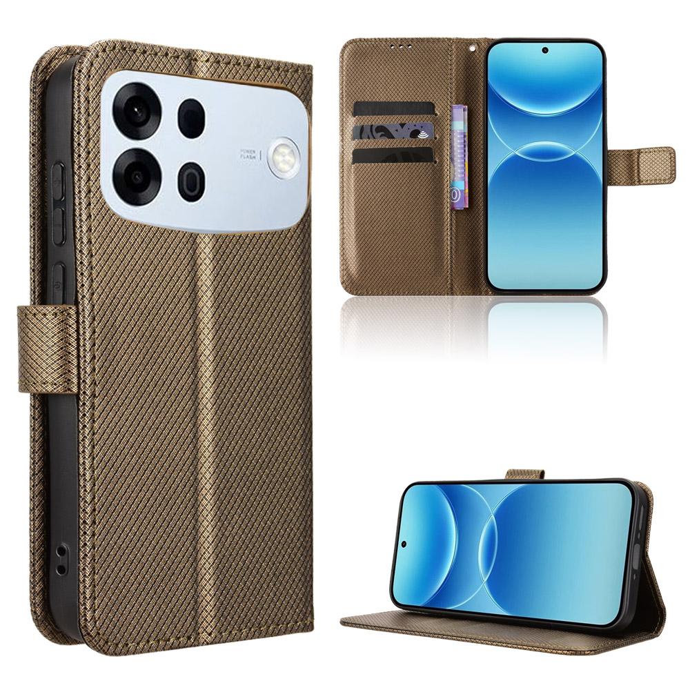Flip Covers For OPPO A7 Pro Max 5G / OPPO F35 Pro 5G Leather Case [Flip Vintage Leather] Shockproof Durable Retro Phone Case