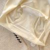 Women's Summer Thin 10A Antibacterial Breathable Ice Silk Cool Feeling High Elastic Non Trace Milk Skin Mid Waist Underwear