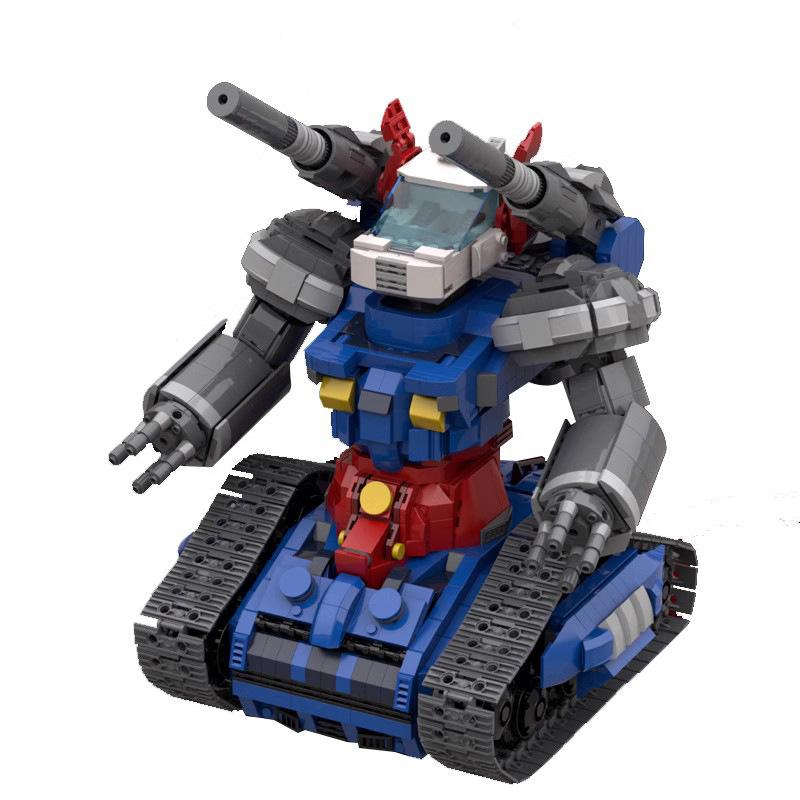 Building Block Steel Tank Mobile Suit Toy Ten Level Difficulty Robot Boy
