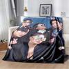 Sweet Home Kdrama Character Print Soft Flannel Throw Blanket Warm Cozy Sofa Bed Decorative Blanket For Home Use