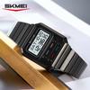 SKMEI 2448 Luxury Sport Multifunctional Digital Electronic Watch For Women Men Business Wristwatch Zegarek Męski Clock Gifts