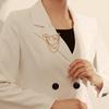 Elegante Perlenketten Quastenbrosche Mode Damen Kleidung Dekor Accessoires Schmucknadel Hosen Taillenverstellstifte Taschenanhänger Geschenke