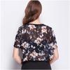 VANGULL Women Short Sleeve Chiffon Shirt Printing Woman Clothes Casual Ladies Tops Ladies Shirts