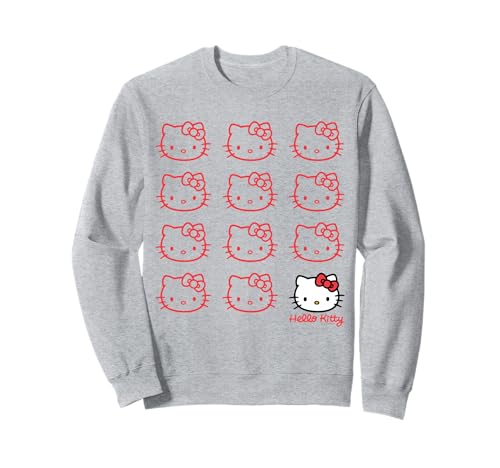Hello Kitty US Design Face Sweatshirt