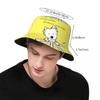 Custom Life Lemons Westie Dog Bucket Hats Women Unisex West Highland White Terrier Outdoor Sun Summer Fisherman Cap