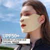 Ice Silk Sunscreen Mask Female Breathable Thin Section Hanging Ear Type Sports Sunshade