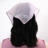 Page Stripe Pin-Tuck Scarf (lavender)