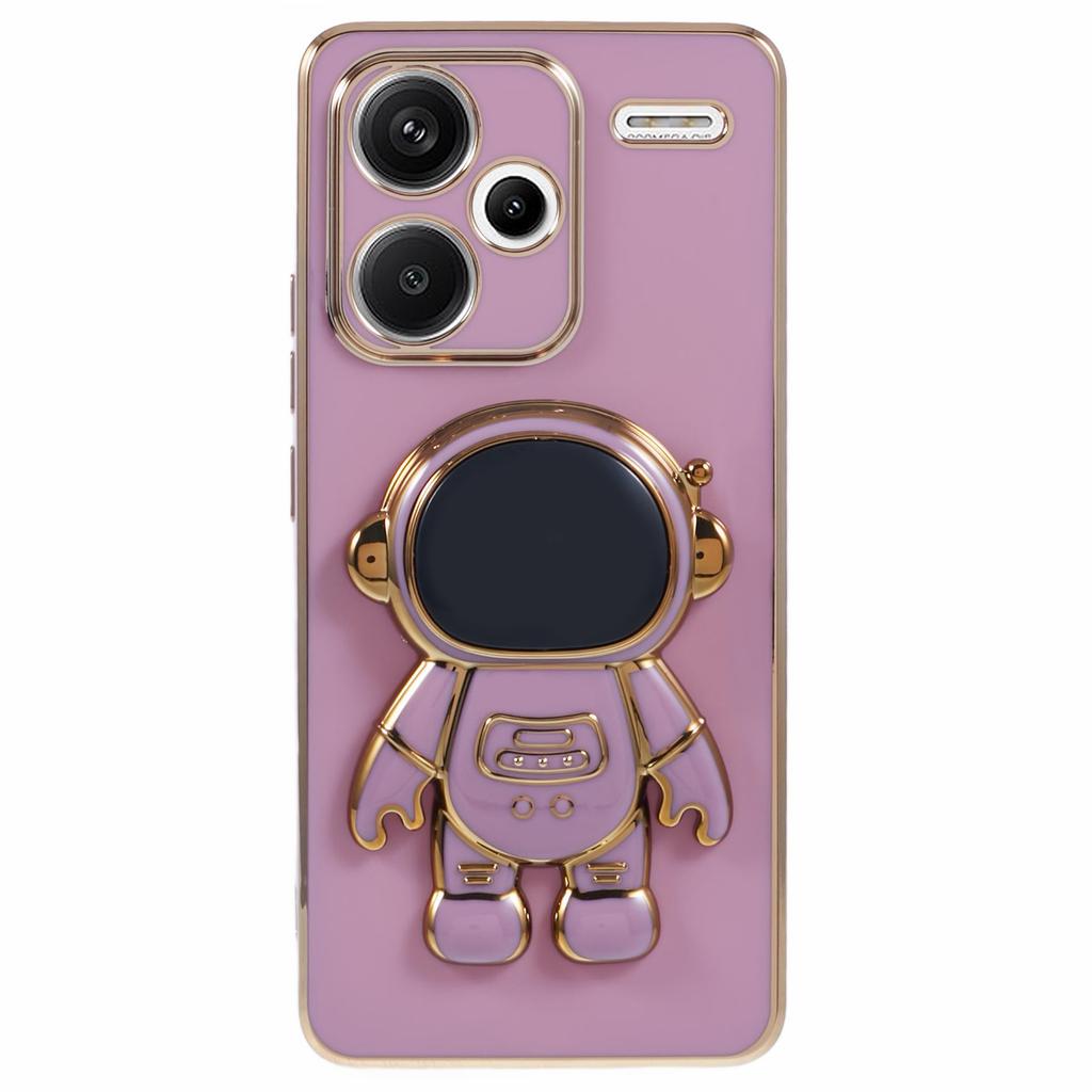Etui dla Xiaomi Redmi Note 13 Pro+ 5G, Design Astronauty ze Stojakiem, Pokrowiec TPU na Telefon z Precyzyjnym Wycięciem