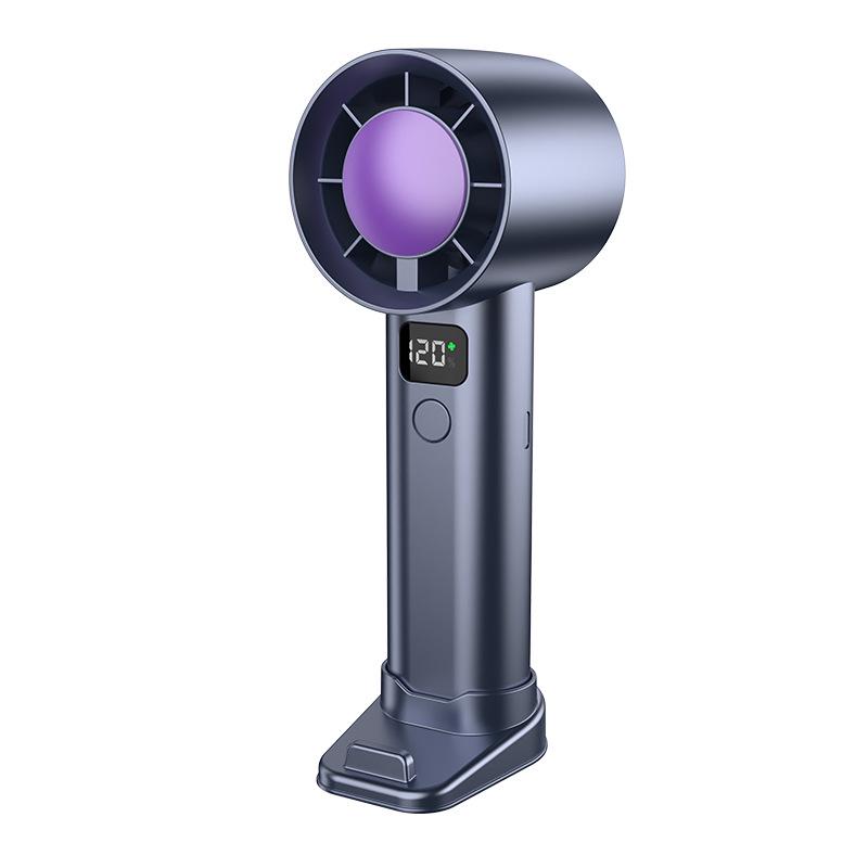 **High-Speed Portable 120-Speed Rechargeable Handheld Fan with Strong Cooling** 6.2*6*17.5cm