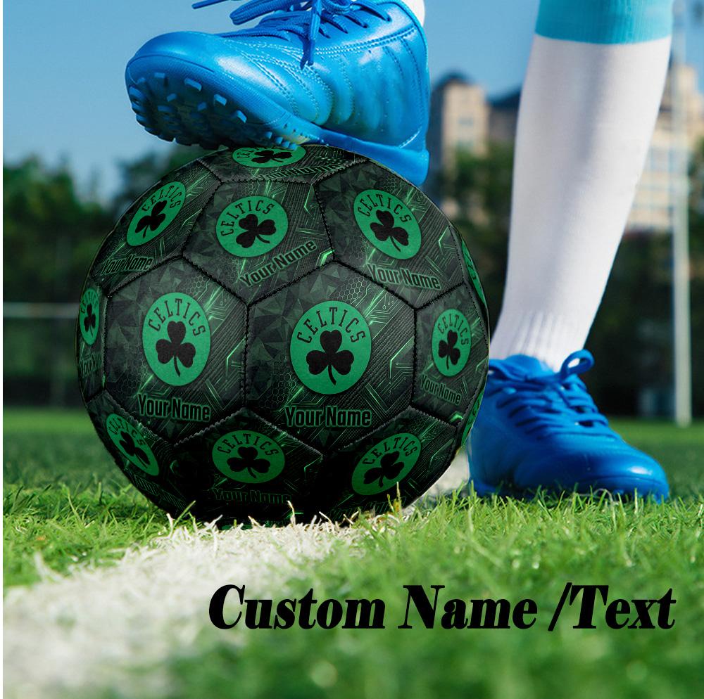 Size 5 Football Custom Name Text, Outdoor Training Soccer BallCeltic FC