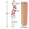 Dildo-uri din Sticlă de Cristal Dildo Realist Mărgele de Sticlă Penis Plug Anal pentru Punct G Jucării Sexuale Erotice pentru Femei Cupluri Adulți