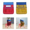 Chair Back Pocket Chairback Buddy Organizer with Name Tag Slot, Student for Home