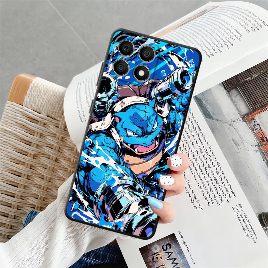 Cute Pikachu Pokemon Case for Honor X6 X5b Magic5Lite 70 X8 X7 X9a 8X 90 200 400 Lite Funda Phone Cover
