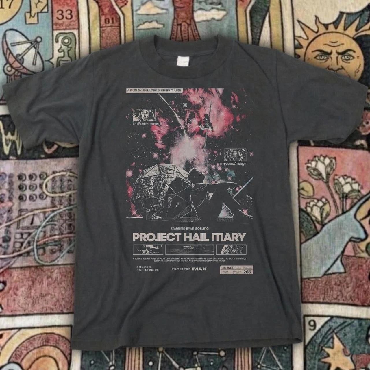 project hall mary movie vintage tshirt reprint_ vintage movie tshirt M