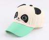 Super Cute Panda Cartoon Kids' Baseball Cap - Spring, Thin Style with Girls' Duckbill Option.